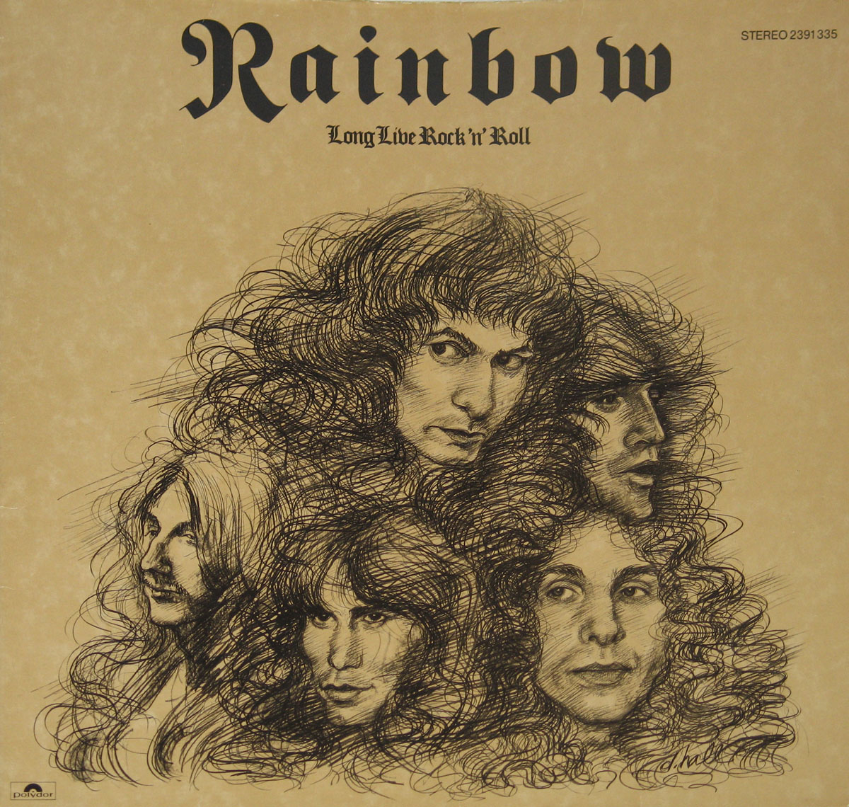 High Resolution Photos of rainbow long live rock roll germany 